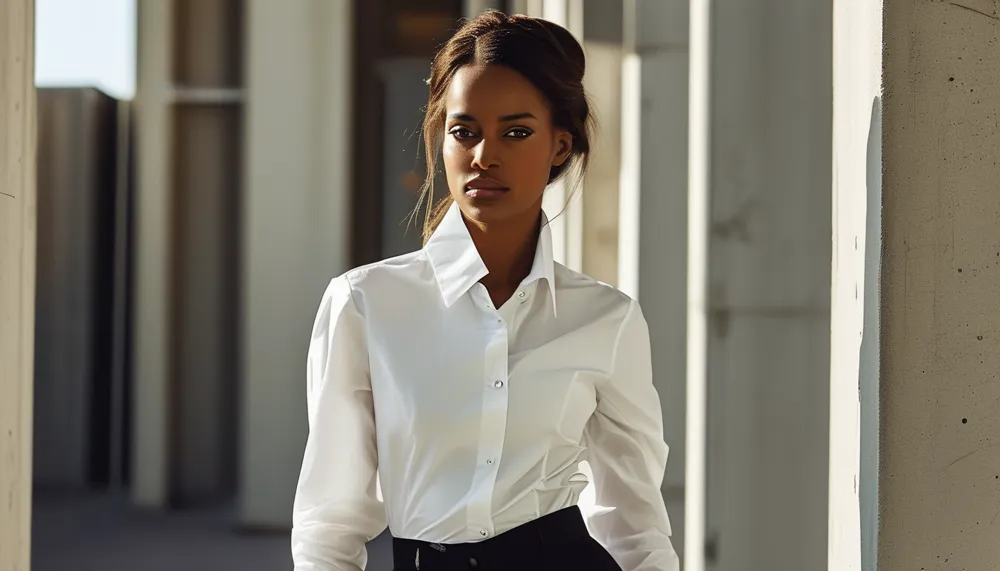 Beyond Basic: White Shirts With an Unexpected Edge